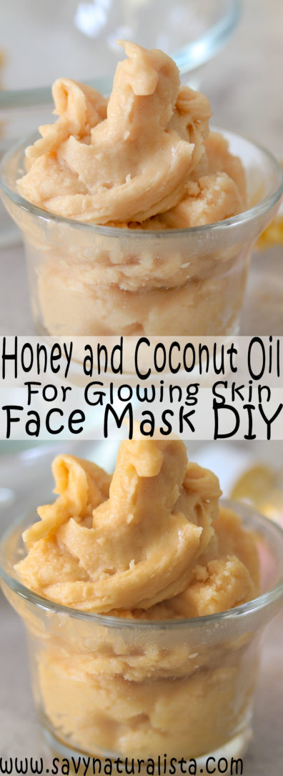 Looking to give your face a dewy and naturally glow look try this two-ingredient face mask. Coconut oil and honey is all you need for this skincare DIY!  