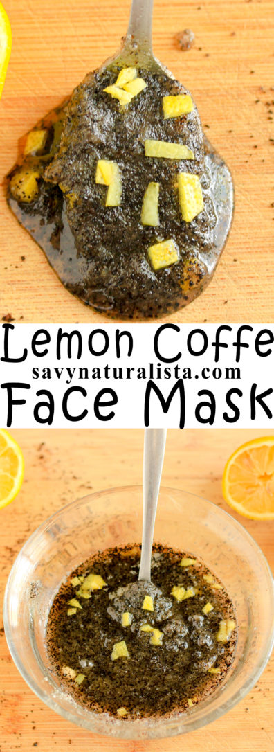 Homemade face scrub that will keep you awake in the morning, for those days when your morning face wash is just not enough.