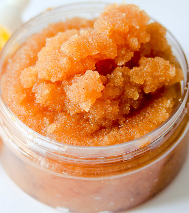 Pumpkin Spice Body Scrub is a wonderful all-natural body scrub to use on your body.