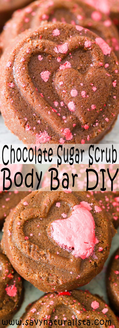 Lush inspired Cocoa Sugar Scrub bars are made with pure cocoa powder. These Chocolate Sugar Scrub bars will remove dead skin cells and get your skin looking nice and youthful.  