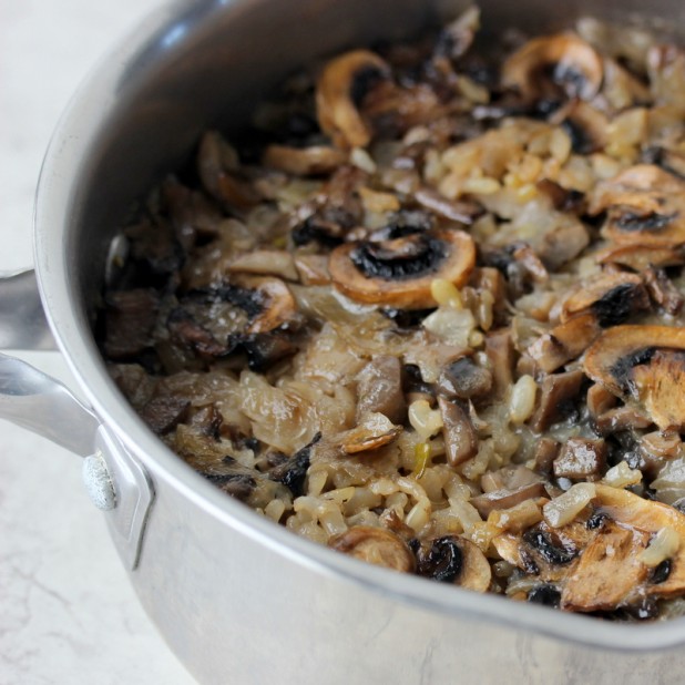 Mushroom Rice Pilaf