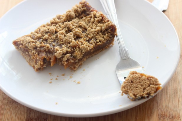 Pumpkin Butter Crumble Bars