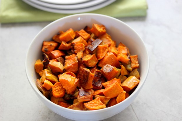 Honey Roasted Sweet Potatoes