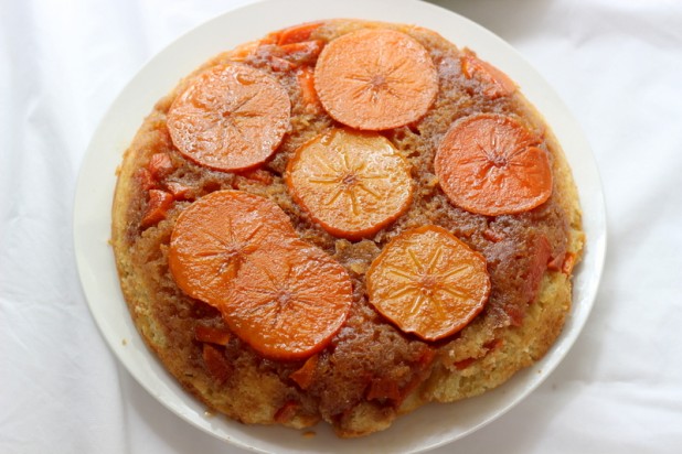 Persimmon Skillet Cake