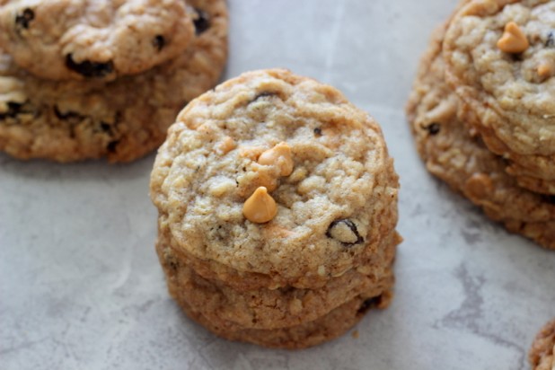 Butterscotch Oatmeal Raisin Cookies