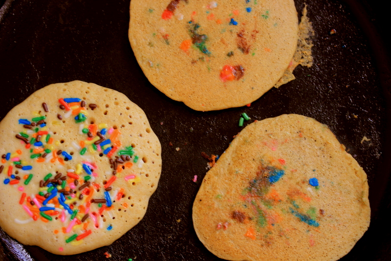 Funfetti Pancakes (Single Serving)