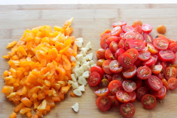 Cherry Tomato Stir Fry