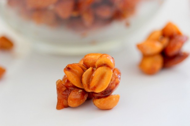 Beer Glazed Nuts