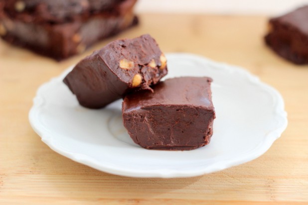 Chunky Chocolate Freezer Fudge (Dairy Free)