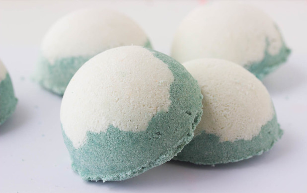 Minty Bath Truffles