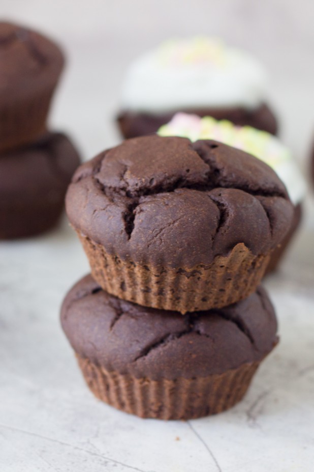 Low-Fat Chocolate Cupcakes