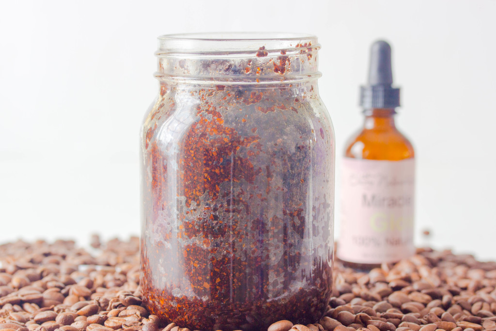 Mint Coffee Body Scrub