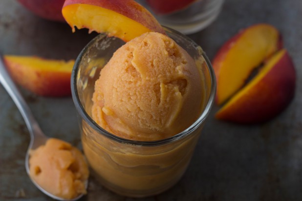 Nectarine Ice Cream