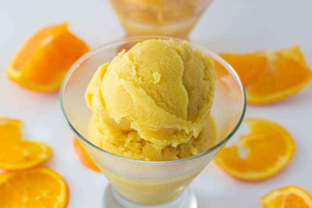 Orange Sherbert (Dairy Free)