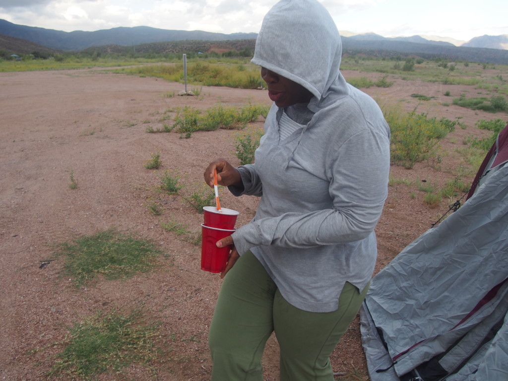 Shundara's Very First Camping Trip