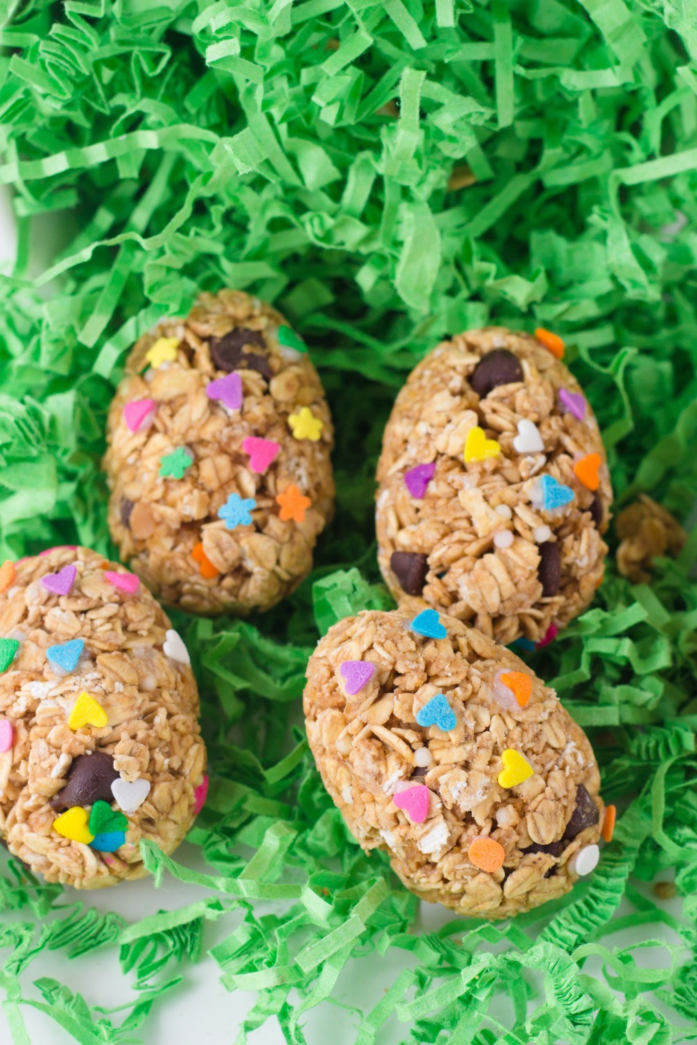 Healthy Oatmeal Peanut Butter Eggs