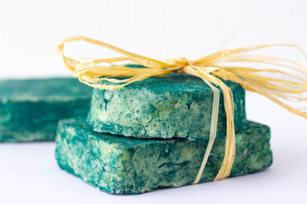 Coconut Oil Spirulina Soap