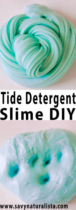 Easy four ingredient tide slime that requires no glue. This Simple ...